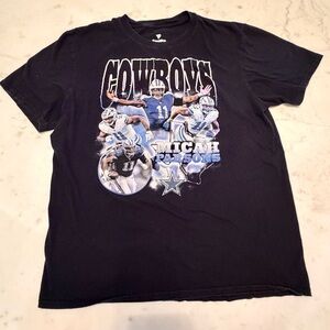 Fanatics Dallas Cowboys NFL Black T-Shirt Micah Parsons Size Large L